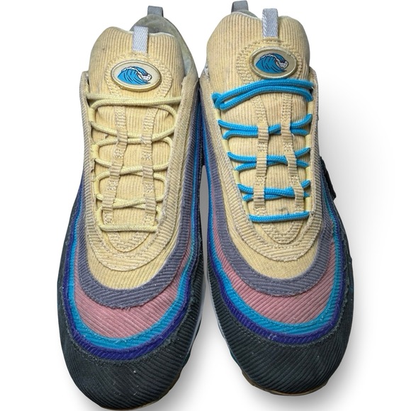 Nike Air Max 1/97 Sean Wotherspoon 2018 Corduroy AJ4219-400 Sz 15 Rare Authentic - Picture 12 of 12